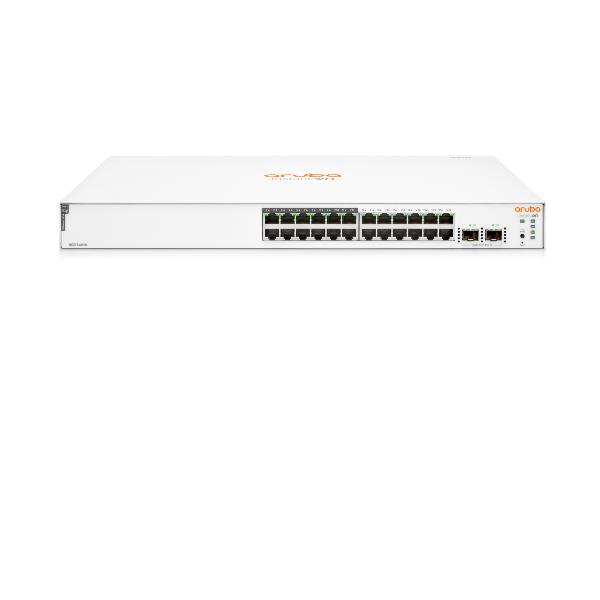 Hewlett Packard Enterprise Aruba Instant On 1830 24G 12p Class4 PoE 2SFP 195W Switch