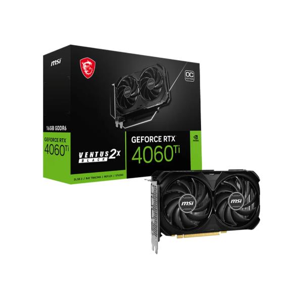 MSI MSI - RTX4060TI VENTUS 2x BLACK 16G OC