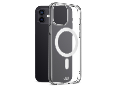 Cover TPU Magnetica Trasparente CLEAR MAG iPhone 12 mini