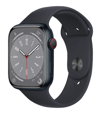 APPLE WATCH 8 45mm GPS ALU BLACK