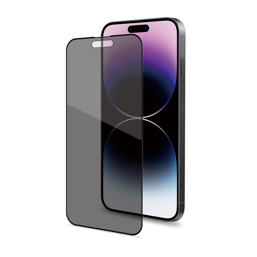 [
PRIVACYF1056BK] Celly PRIVACY FULL GLASS - Apple iPhone 15 Pro Max [IPHONE 15 CASES]