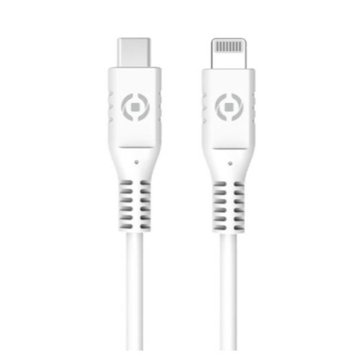 [
RTGUSBCLIGHTWH] Celly RTGUSBCLIGHT - USB-C to Lightning Cable 60W [READY TECH GO]