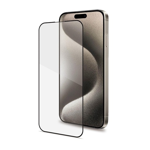 [
FULLGLASS1056BK] Celly FULLGLASS - Apple iPhone 15 Pro Max [IPHONE 15 CASES]