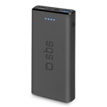 [TTBB10000FASTK] Power bank 10.000 mAh extra slim con porta USB 2.1A Intelligent Charge (IC)